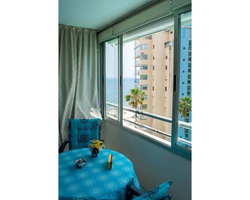 1 Zimmer Strandapartment zu verkaufen in Calpe / Calp mit Pool - 238.500 € (Ref: 9061599)