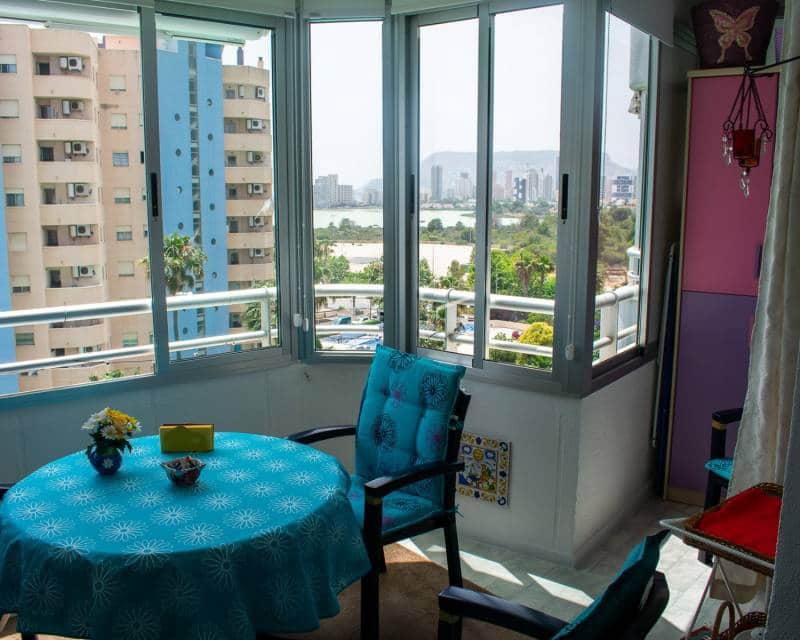 1 Zimmer Strandapartment zu verkaufen in Calpe / Calp mit Pool - 238.500 € (Ref: 9061599)