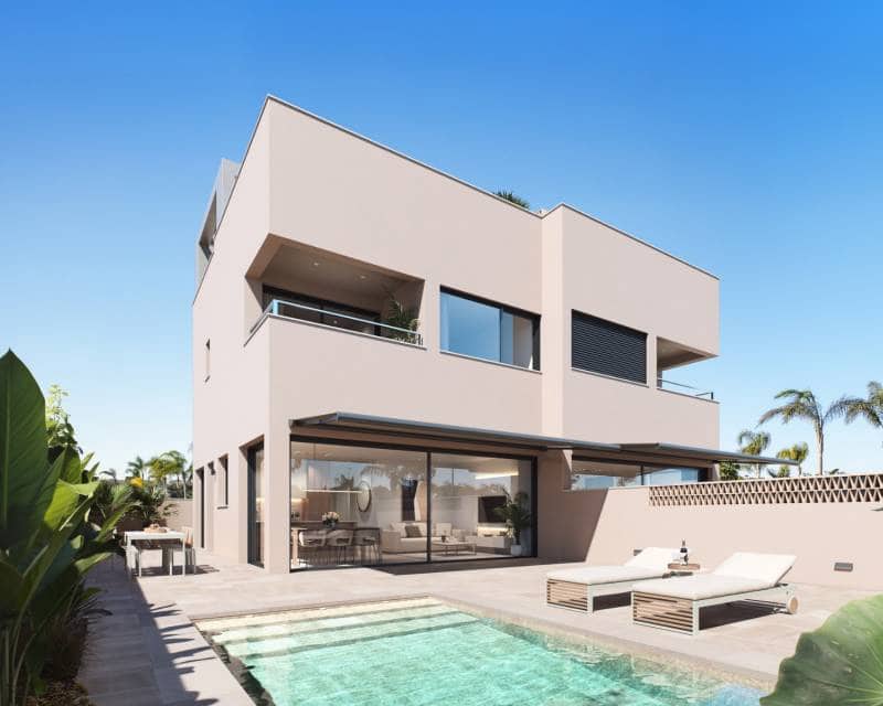 3 soverom Kjedet enebolig til salgs i Torre de la Horadada med svømmebasseng garasje - € 795 000 (Ref: 9066677)