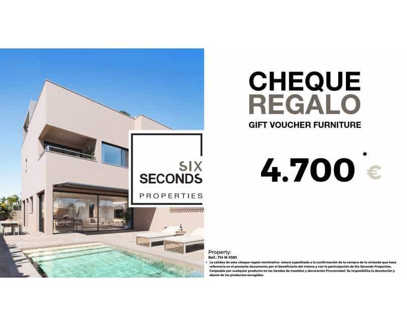 3 soverom Kjedet enebolig til salgs i Torre de la Horadada med svømmebasseng garasje - € 795 000 (Ref: 9066677)