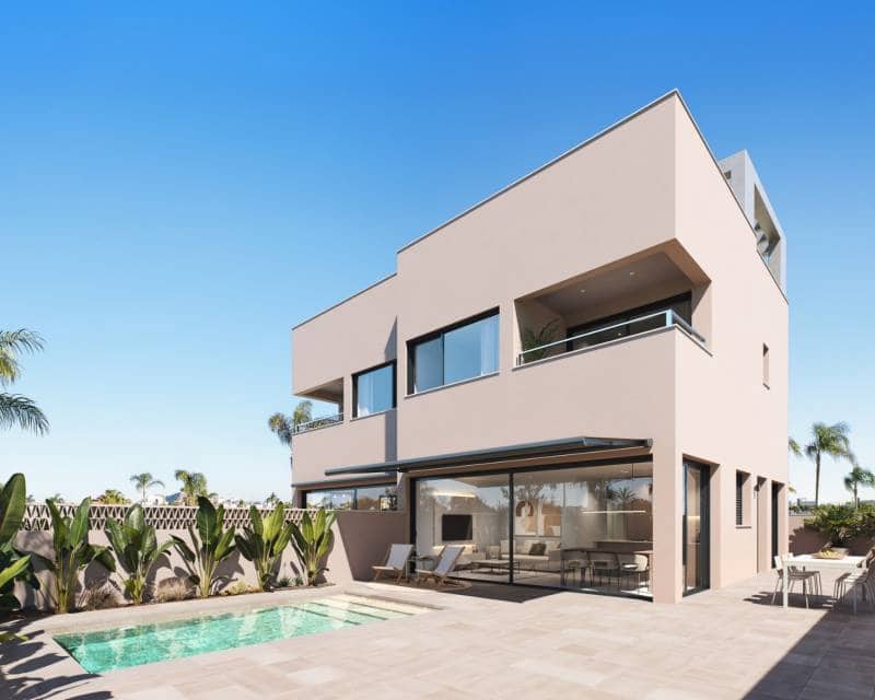 3 soverom Kjedet enebolig til salgs i Torre de la Horadada med svømmebasseng garasje - € 795 000 (Ref: 9066677)