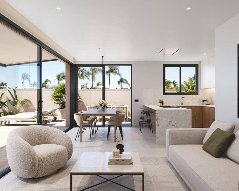 3 soverom Kjedet enebolig til salgs i Torre de la Horadada med svømmebasseng garasje - € 795 000 (Ref: 9066677)