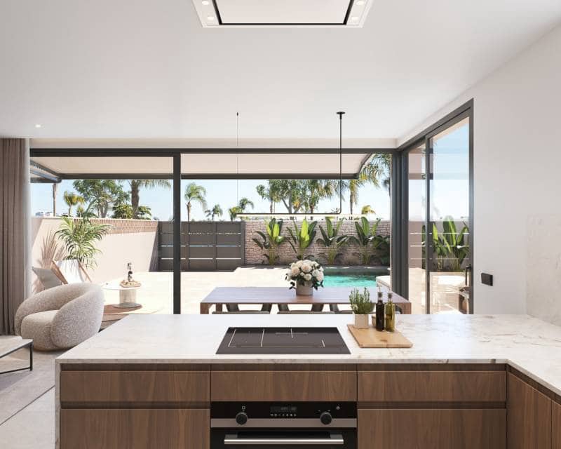 3 soverom Kjedet enebolig til salgs i Torre de la Horadada med svømmebasseng garasje - € 795 000 (Ref: 9066677)