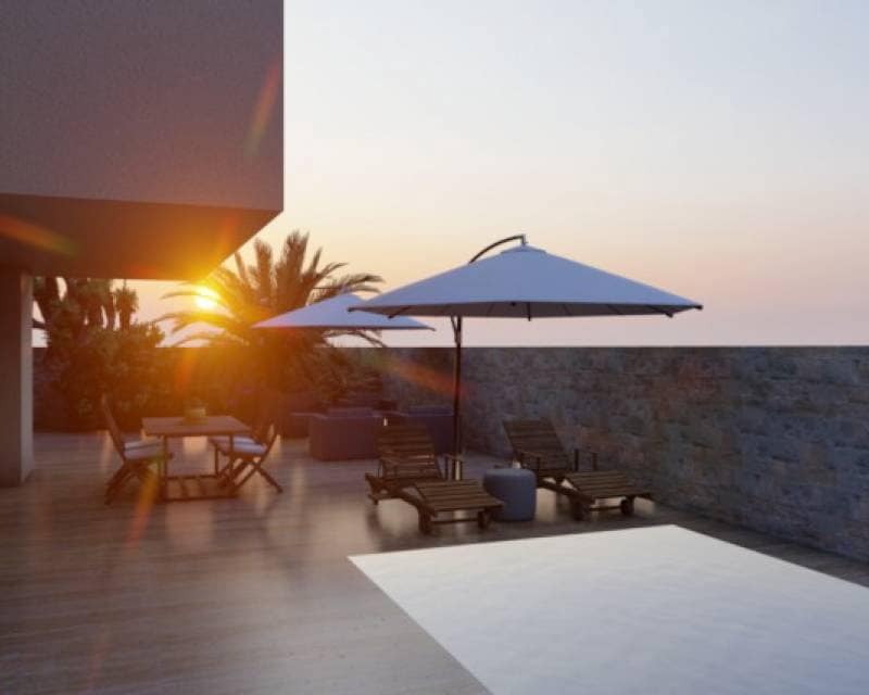 Chalet de 3 habitaciones en Torre de la Horadada en venta con piscina garaje - 1.895.000 € (Ref: 9066820)