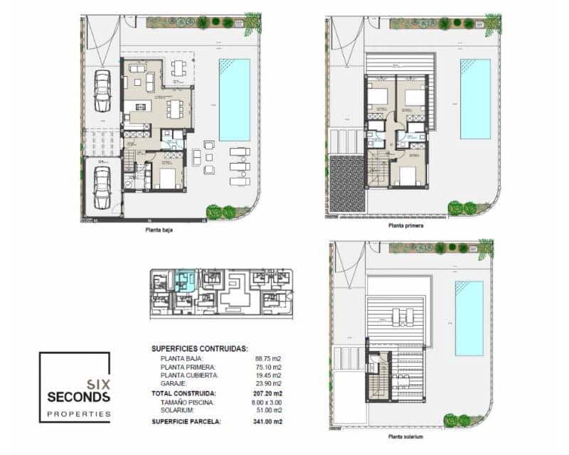 4 chambre Villa/Maison à vendre à Torre de la Horadada avec piscine garage - 1 400 000 € (Ref: 9071991)