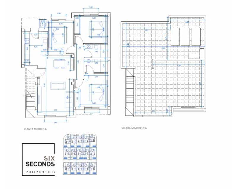 3 soveværelse Rækkehus til salg i San Fulgencio med swimmingpool garage - € 392.000 (Ref: 9076925)