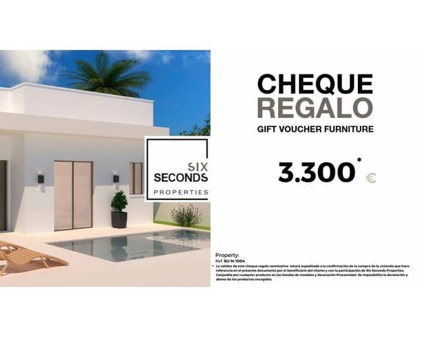 2 slaapkamer Villa te koop in Sucina, Murcia stad - € 349.900 (Ref: 9097419)