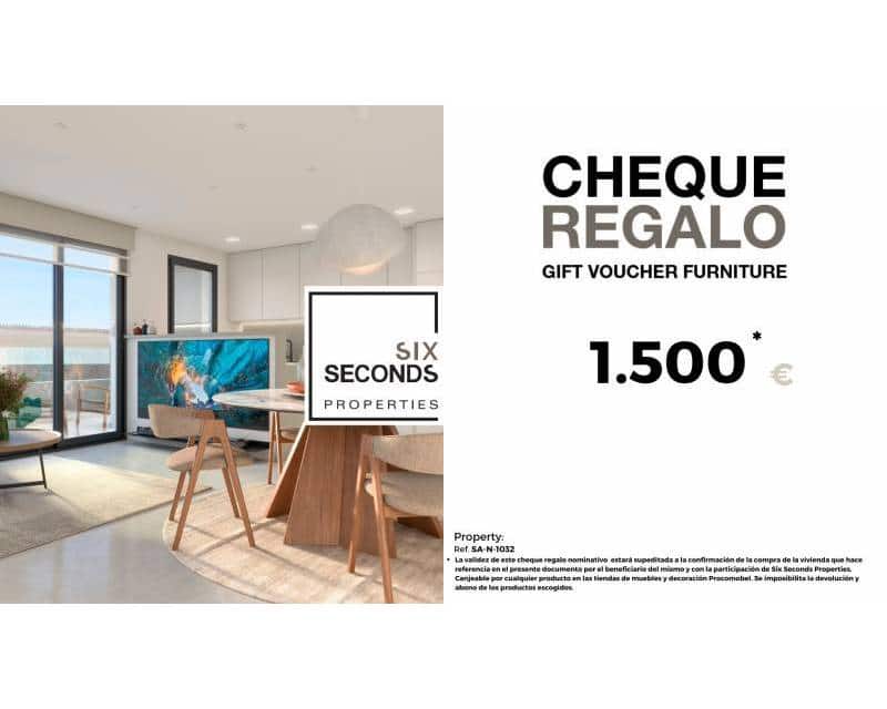 2 soveværelse Lejlighed til salg i Santa Pola - € 263.165 (Ref: 9100083)