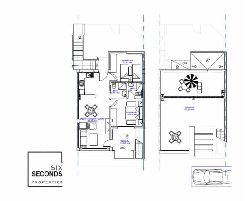 2 slaapkamer Huis te koop in San Pedro del Pinatar met zwembad garage - € 265.000 (Ref: 9105201)