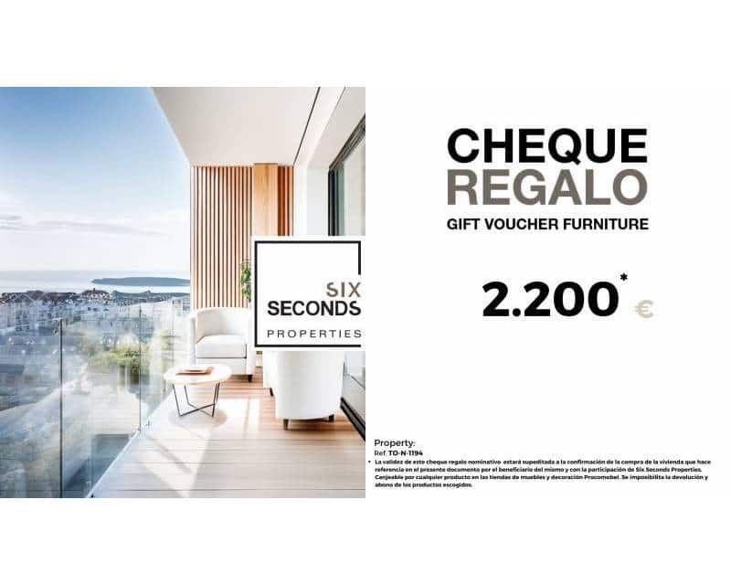 1 soveværelse Penthouse til salg i Torrevieja med swimmingpool - € 269.000 (Ref: 9109443)