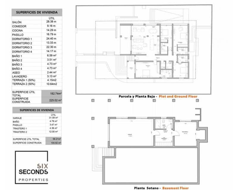 4 slaapkamer Villa te koop in Los Altos met zwembad garage - € 995.000 (Ref: 9109827)