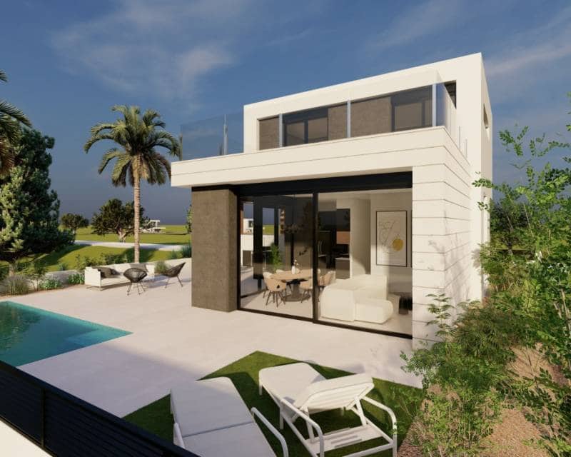 3 Zimmer Villa zu verkaufen in Pilar de la Horadada mit Pool Garage - 574.000 € (Ref: 9111313)
