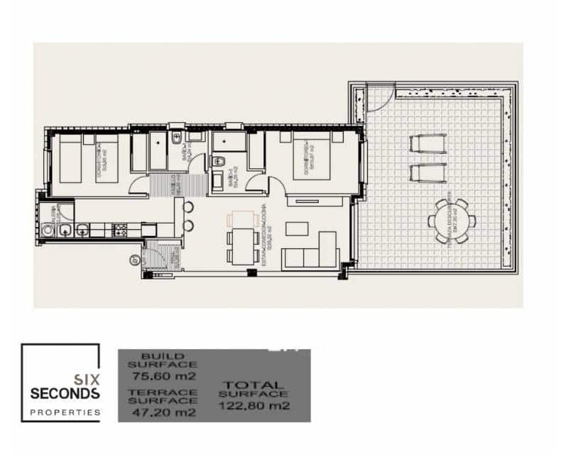 2 soveværelse Byhus til salg i Torrevieja med swimmingpool garage - € 277.200 (Ref: 9123971)