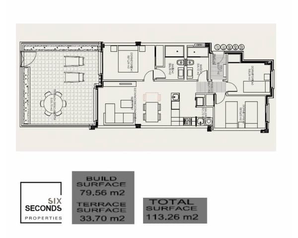 3 slaapkamer Huis te koop in Aguas Nuevas, Torrevieja met zwembad garage - € 286.700 (Ref: 9123973)