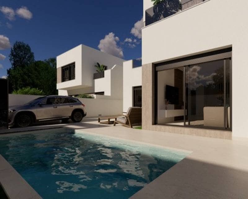 3 soveværelse Rækkehus til salg i San Fulgencio med swimmingpool garage - € 355.000 (Ref: 9126045)