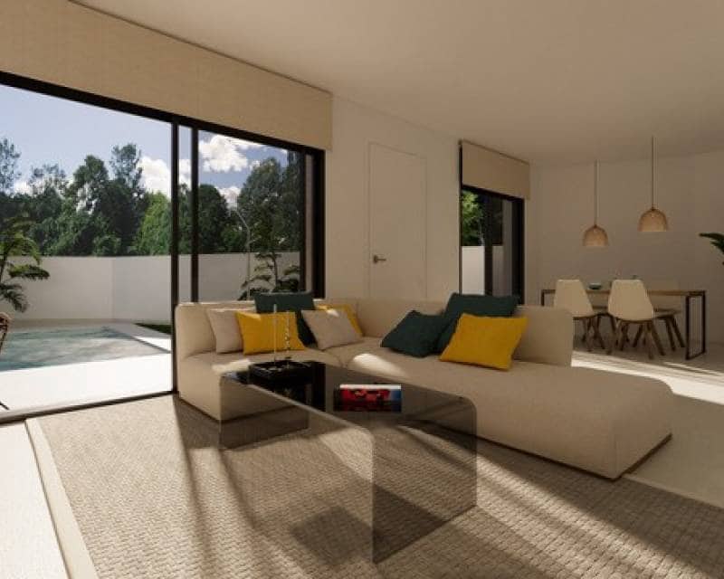 3 soveværelse Rækkehus til salg i San Fulgencio med swimmingpool garage - € 355.000 (Ref: 9126045)