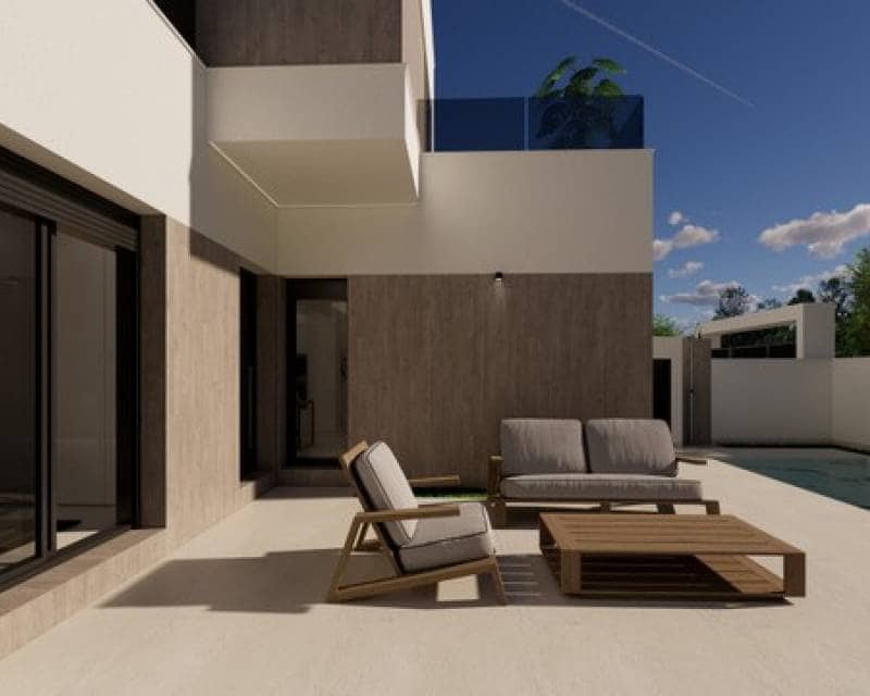 3 soveværelse Rækkehus til salg i San Fulgencio med swimmingpool garage - € 355.000 (Ref: 9126045)