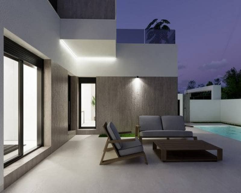 3 soveværelse Rækkehus til salg i San Fulgencio med swimmingpool garage - € 355.000 (Ref: 9126045)