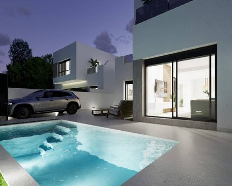 3 soveværelse Rækkehus til salg i San Fulgencio med swimmingpool garage - € 355.000 (Ref: 9126045)