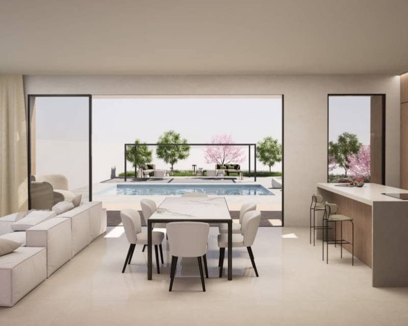 Chalet de 3 habitaciones en Finestrat en venta con piscina garaje - 595.000 € (Ref: 9127147)