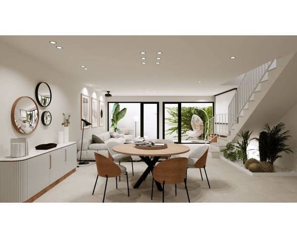 3 soveværelse Semi-Rækkehus til salg i San Juan de Alicante / Sant Joan d'Alacant med swimmingpool garage - € 649.000 (Ref: 9133782)