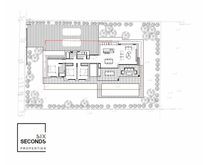 3 soveværelse Villa til salg i Calpe / Calp med swimmingpool - € 1.190.000 (Ref: 9146408)