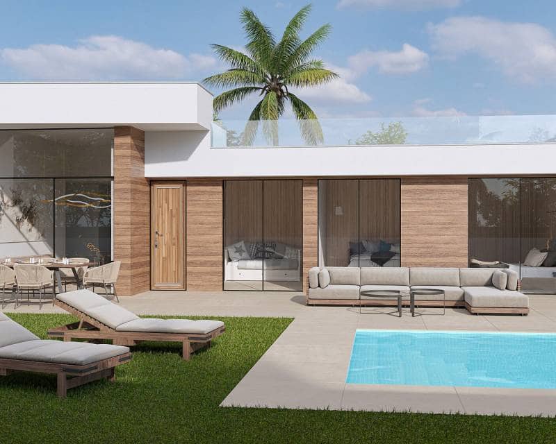 3 soveværelse Villa til salg i Alhama de Murcia med swimmingpool - € 329.000 (Ref: 9152793)