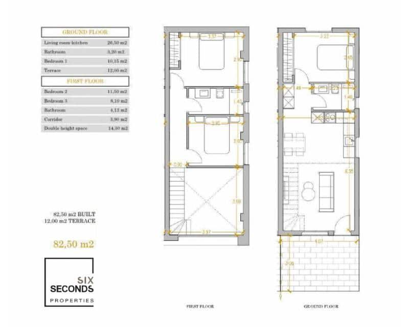 3 soveværelse Semi-Rækkehus til salg i Villamartin med swimmingpool - € 310.000 (Ref: 9161874)