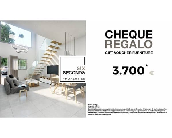 3 soveværelse Semi-Rækkehus til salg i Villamartin, Orihuela med swimmingpool - € 310.000 (Ref: 9161874)