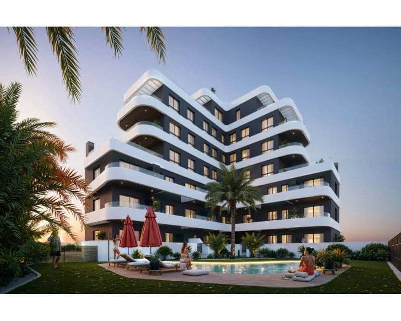 2 soveværelse Lejlighed til salg i Guardamar del Segura med swimmingpool garage - € 290.000 (Ref: 9163009)