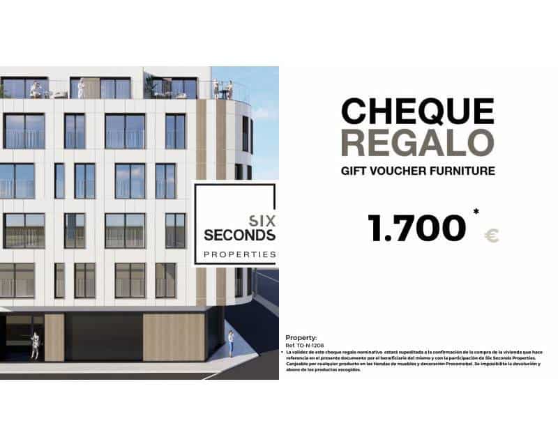 1 soverom Leilighet til salgs i Torrevieja med svømmebasseng - € 175 000 (Ref: 9172350)