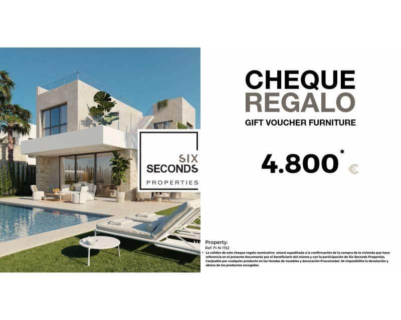 3 soveværelse Semi-Rækkehus til salg i Finestrat med swimmingpool garage - € 575.000 (Ref: 9175579)