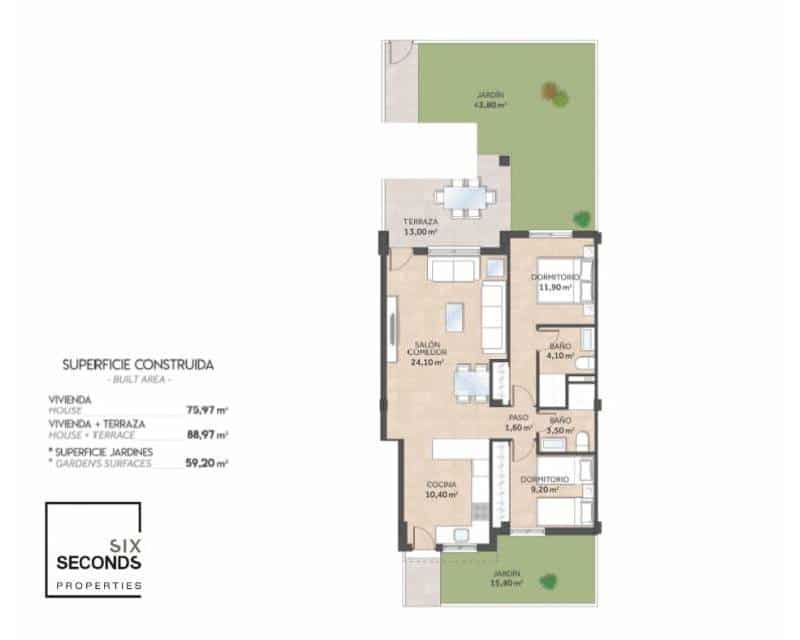 2 Zimmer Haus zu verkaufen in San Miguel de Salinas mit Pool Garage - 243.800 € (Ref: 9184451)