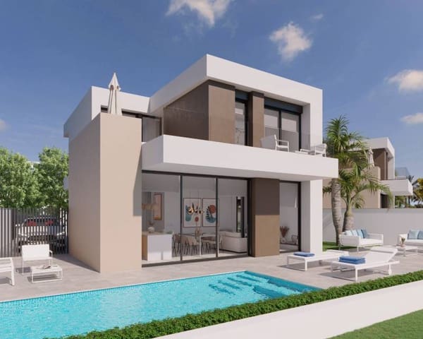 3 soveværelse Semi-Rækkehus til salg i Roda, San Javier med swimmingpool garage - € 799.000 (Ref: 9186041)