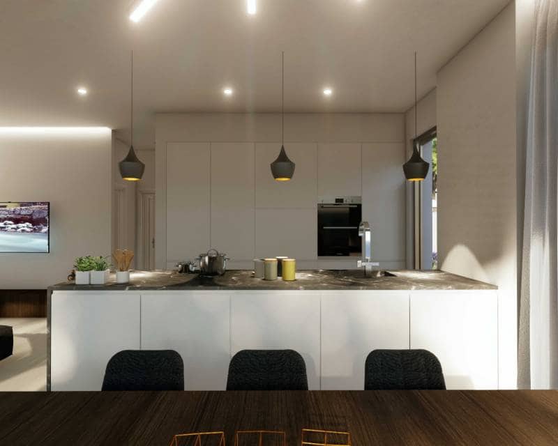 3 soveværelse Semi-Rækkehus til salg i San Juan de Alicante / Sant Joan d'Alacant med swimmingpool garage - € 950.000 (Ref: 9199961)