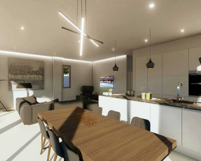 3 soveværelse Semi-Rækkehus til salg i San Juan de Alicante / Sant Joan d'Alacant med swimmingpool garage - € 950.000 (Ref: 9199961)