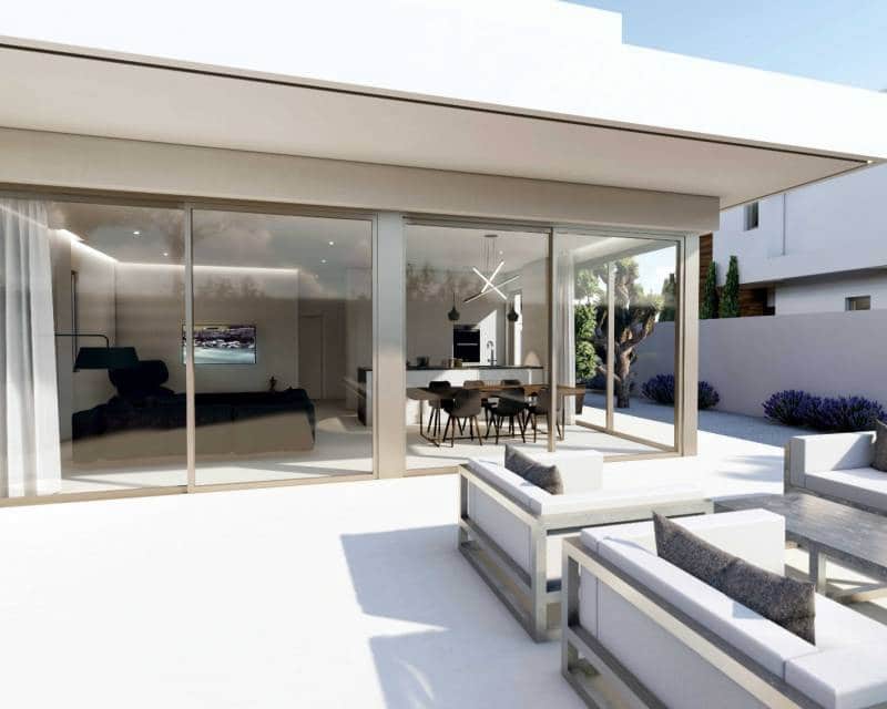 3 soveværelse Semi-Rækkehus til salg i San Juan de Alicante / Sant Joan d'Alacant med swimmingpool garage - € 950.000 (Ref: 9199961)