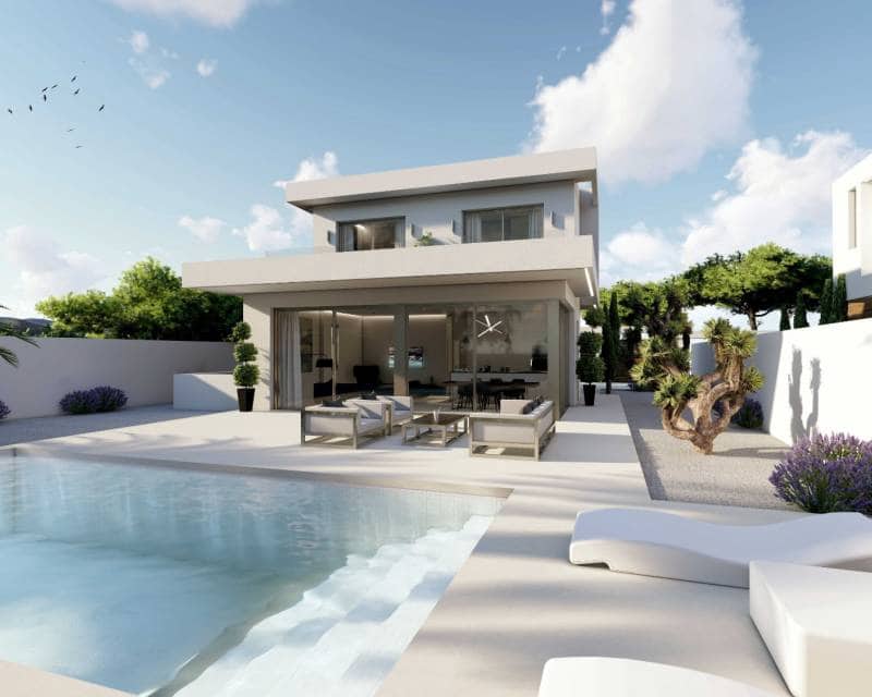 3 soveværelse Semi-Rækkehus til salg i San Juan de Alicante / Sant Joan d'Alacant med swimmingpool garage - € 950.000 (Ref: 9199961)