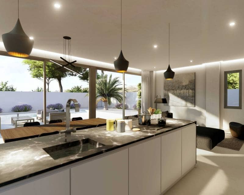 3 soveværelse Semi-Rækkehus til salg i San Juan de Alicante / Sant Joan d'Alacant med swimmingpool garage - € 950.000 (Ref: 9199961)