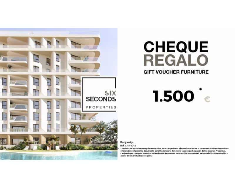 2 makuuhuone Huoneisto myytävänä paikassa La Villajoyosa / Vila Joiosa mukana uima-altaan 
autotalli - 338 000 € (Ref: 9201985)