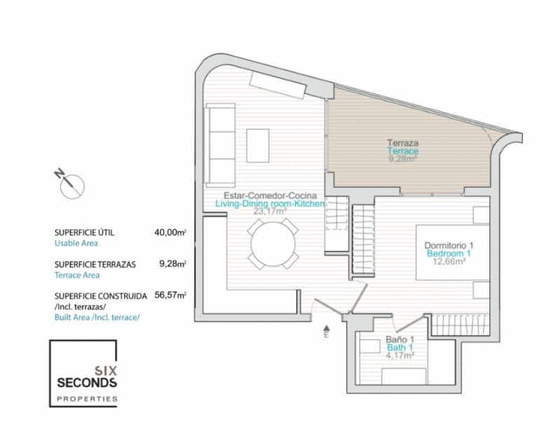 1 bedroom Apartment for sale in La Villajoyosa / Vila Joiosa with pool garage - € 235,000 (Ref: 9203256)