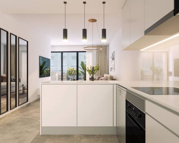 1 chambre Appartement à vendre à Las Piscinas Naturales, Torrevieja avec piscine - 150 000 € (Ref: 9207418)