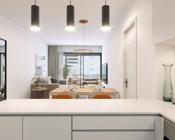 2 quarto Penthouse para venda em Las Piscinas Naturales, Torrevieja com piscina - 380 000 € (Ref: 9207601)