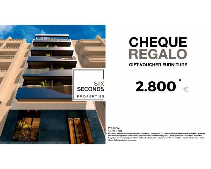 2 soveværelse Lejlighed til salg i Torrevieja med swimmingpool - € 240.000 (Ref: 9211343)