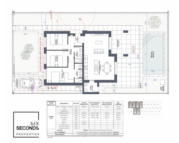 3 bedroom Semi-detached Villa for sale in La Romana with pool garage - € 315,000 (Ref: 9221441)