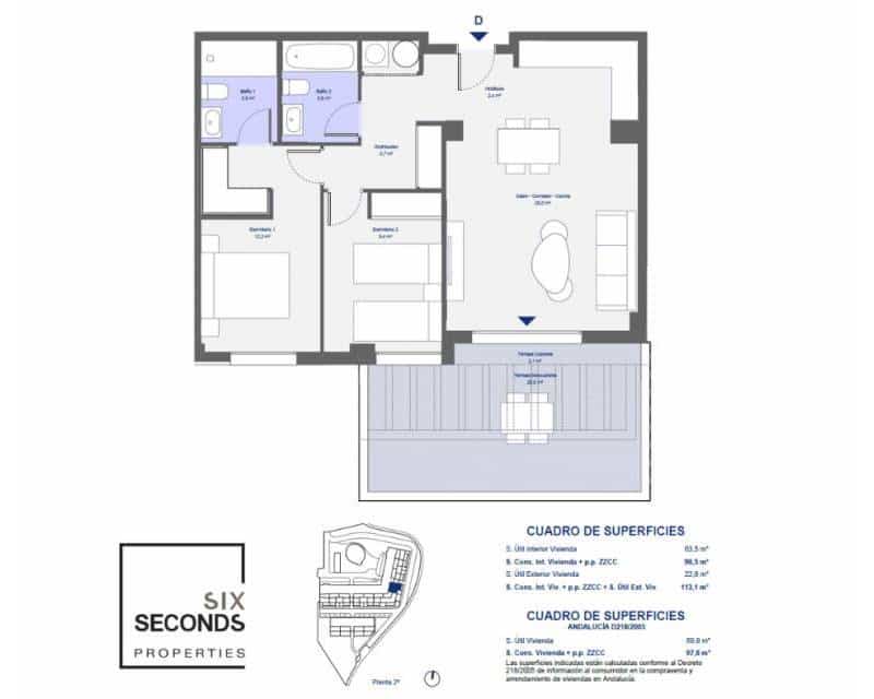 2 quarto Apartamento para venda em San Juan de los Terreros com piscina garagem - 238 000 € (Ref: 9234068)