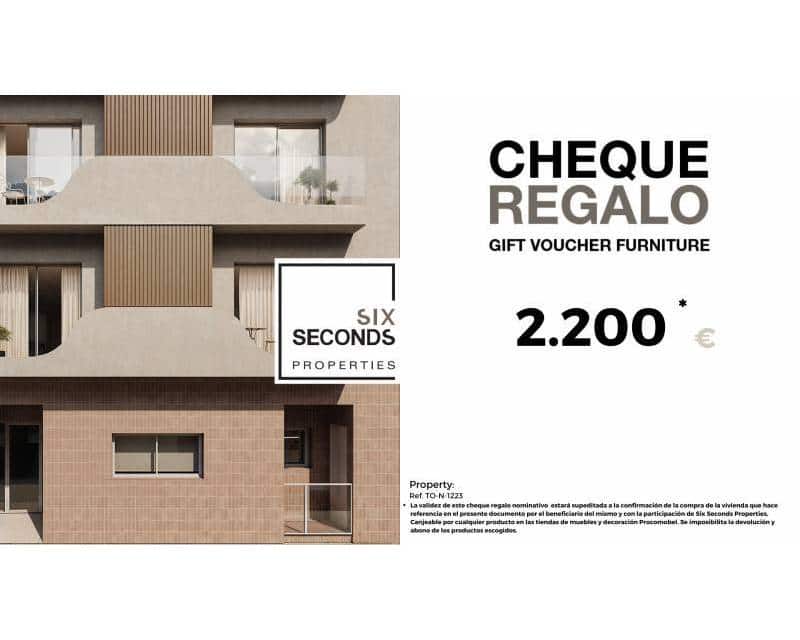 2 bedroom Apartment for sale in Torrevieja with pool - € 309,000 (Ref: 9235773)