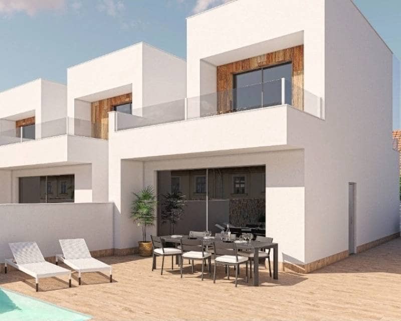 3 Zimmer Doppelhaus zu verkaufen in San Pedro del Pinatar mit Pool Garage - 380.000 € (Ref: 9255577)