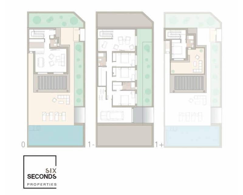 4 soveværelse Semi-Rækkehus til salg i Ciudad Quesada med swimmingpool garage - € 760.000 (Ref: 9255904)