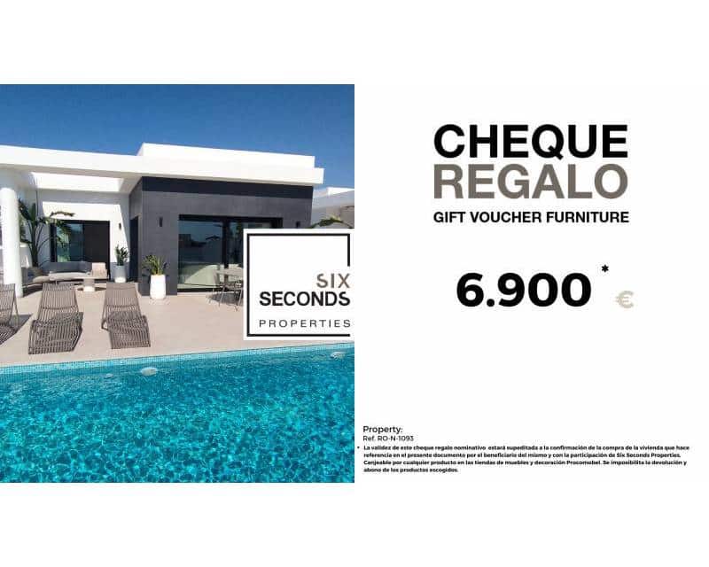 4 soveværelse Semi-Rækkehus til salg i Ciudad Quesada med swimmingpool garage - € 699.750 (Ref: 9255905)